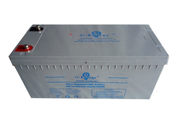 Demo Unit - G-Energy 12v 200ah Solar Gel Battery