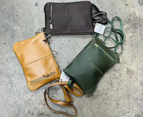 Front Zipper Sling Bag (Small)