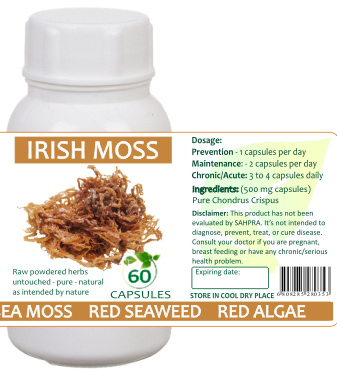 Sea Moss (Irish Moss) (Capsules)