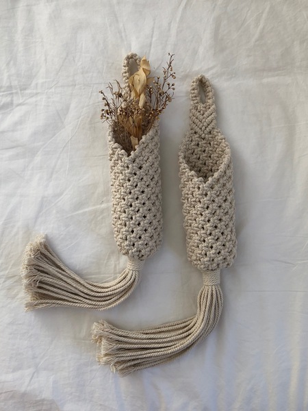 Macramé Dried Flower Holder