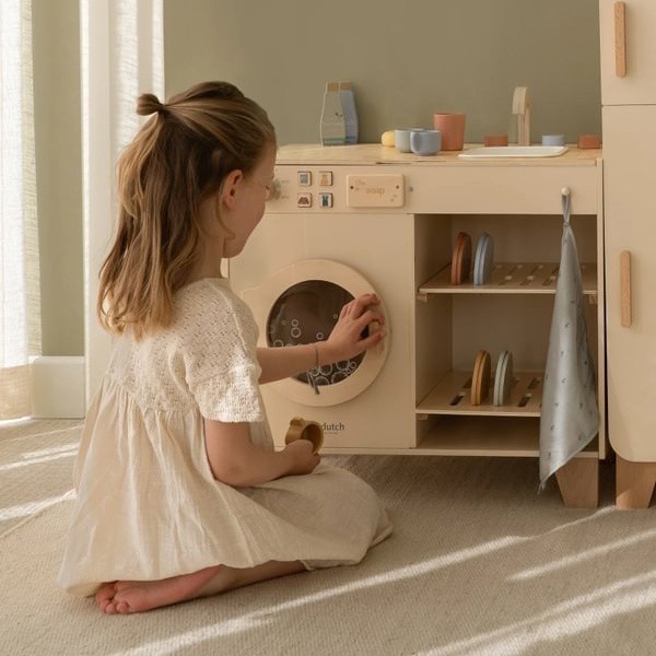 Little Dutch Wooden Washing Machine - Limited Edition