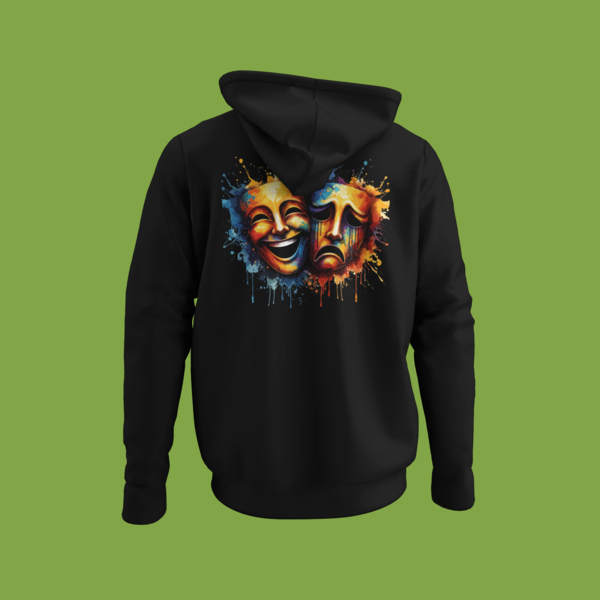 Drama Faces Hoodie