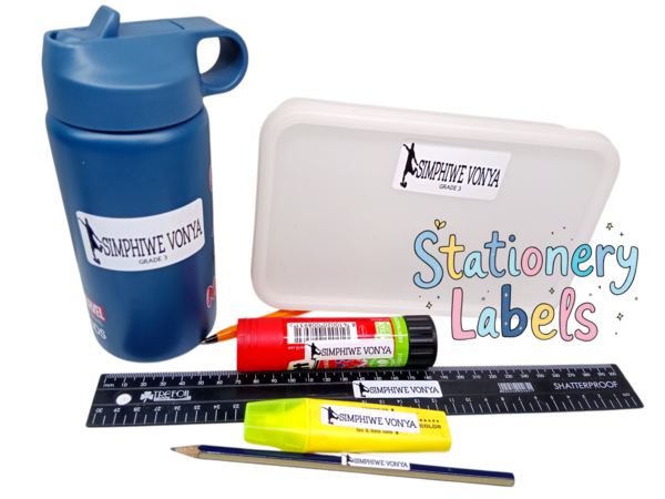 Stationery labels -56 labels