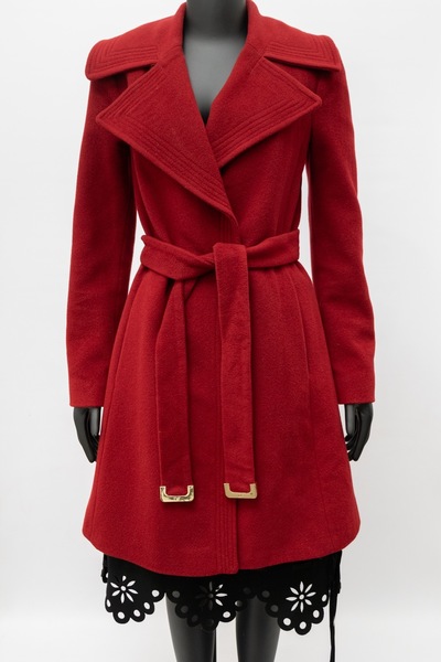 Diane Von Frustenberg Wool Cashmere Blend Nikki Coat