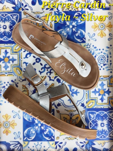 Pierre Cardin - Tayla - Silver (Size 5, 6, 7, 8 )