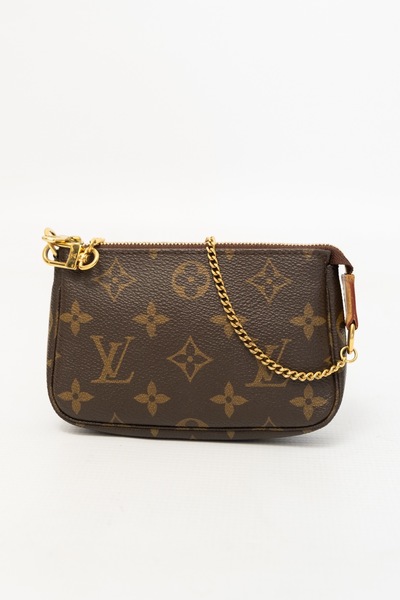 LOUIS VUITTON 2013 Monogram Mini Pochette Handbag