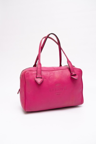 Loewe Pink Heritage Calf Leather Small Shoulder Bag