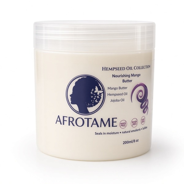 Afrotame Nourishing Mango Butter (200ml)