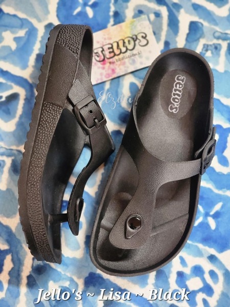 Jello's ~ Lisa ~ Black (Sizes 4 & 5)