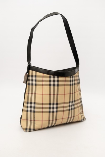BURBERRY London Vintage Nova Check Shoulder Bag
