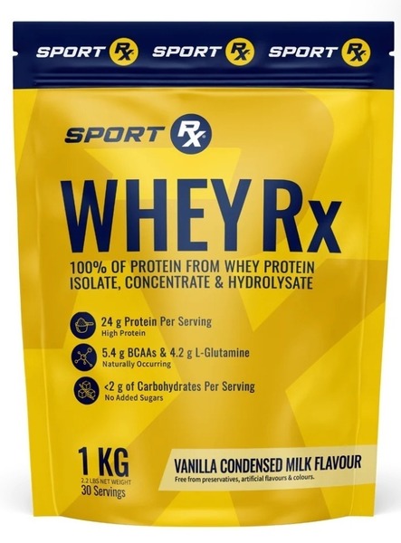 Whey RX (1kg) 30 Servings.