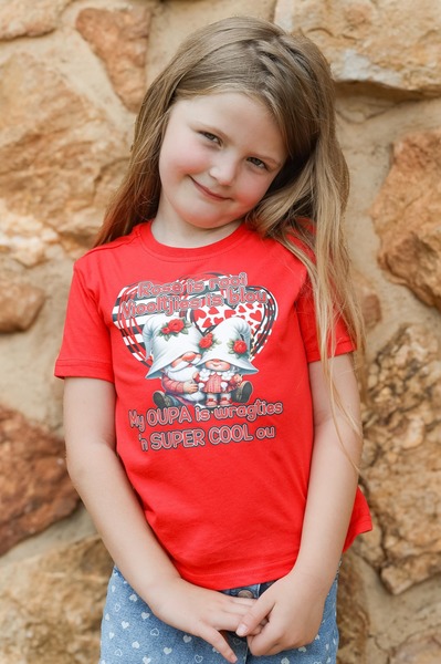 Supercool oupa girls shirt