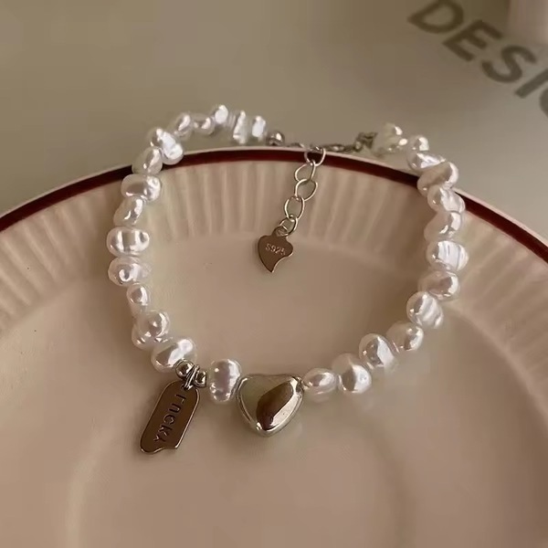 Pearl Charm Bracelet