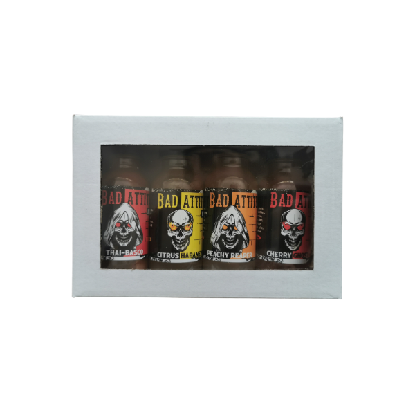 Gift Pack - 4 Bad Attitude Chilli sauces