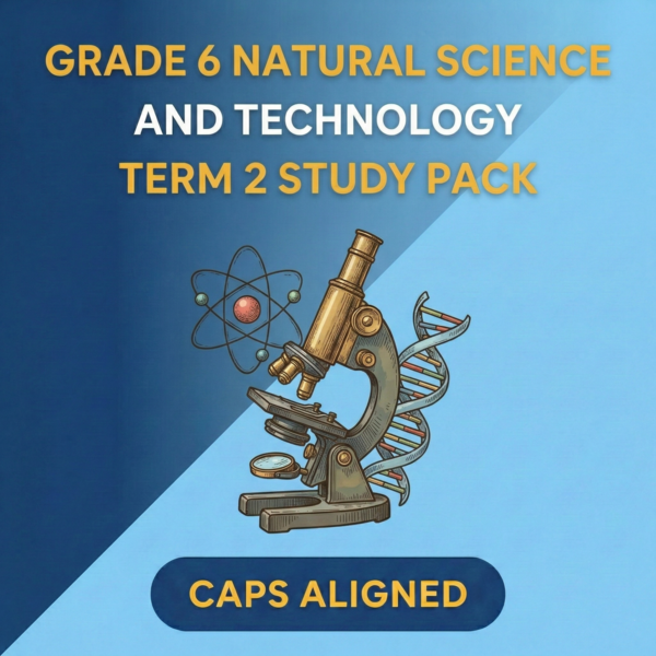 Grade 6 Natural Science and Technology Term 2 Study Pack (CAPS Aligned)
