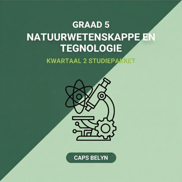 Graad 5 Natuurwetenskappe en Tegnologie Kwartaal 2 Studiepakket (CAPS Belyn)