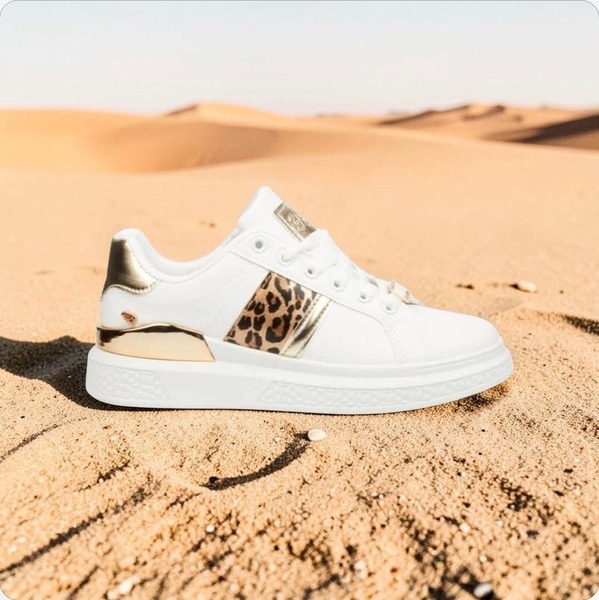 Miss Black - Lezan 1 - Leopard (Size 4 & 7 )