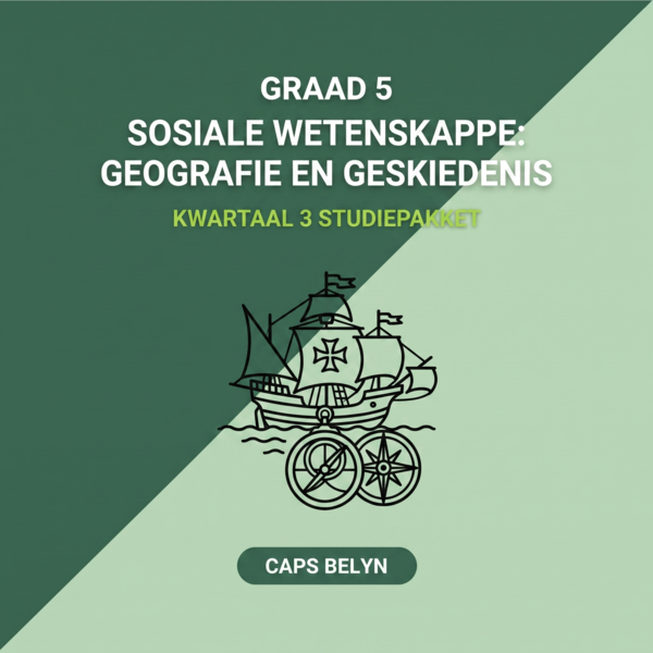Graad 5 Sosiale Wetenskappe: Geografie en Geskiedenis  Kwartaal 3 (CAPS Belyn)
