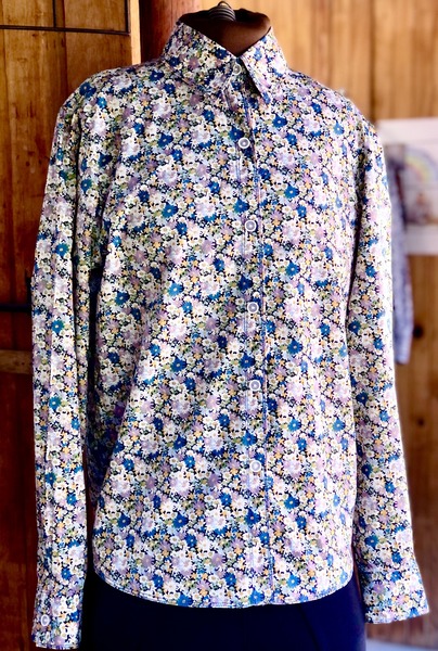 Floral Liberty Ladies Shirt Size M