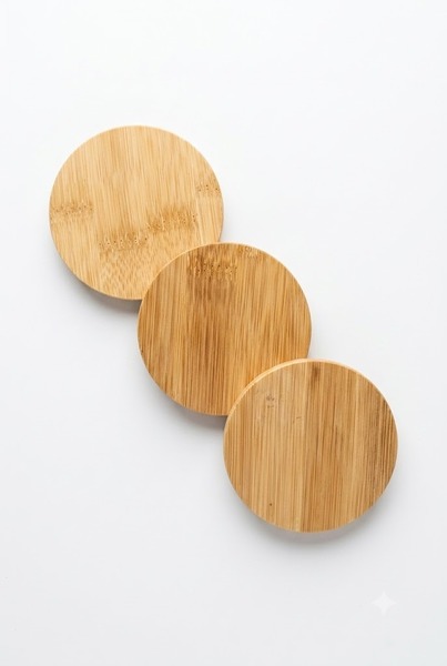 Wooden Candle Jar lids-for 100ml Jar