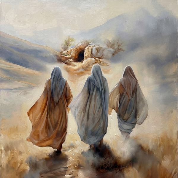 Easter Tomb Napkins (6)