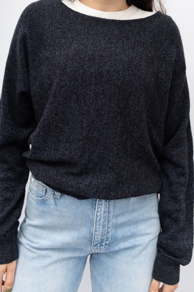 Linen Wool Blend Knit
