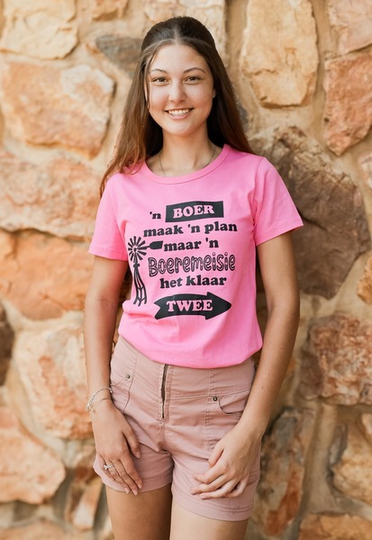 Boeremeisie planne shirt
