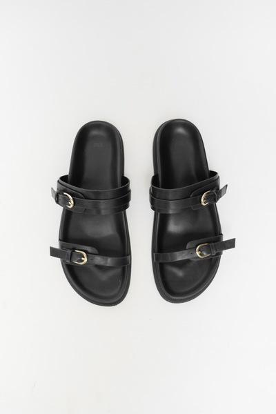 Genuine Leather Slides