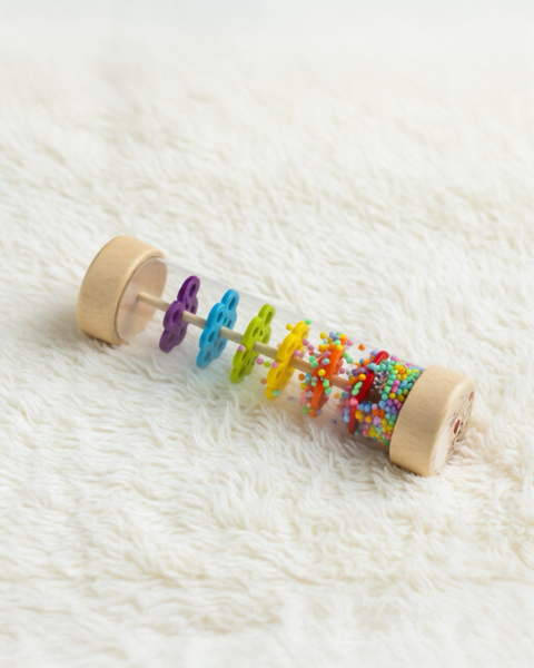Wooden Rainstick Musical Toy