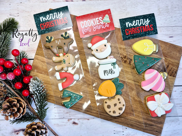 Festive Mini Cookie Strips