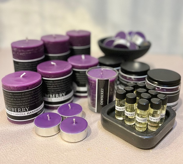 Dewberry Scented Candles