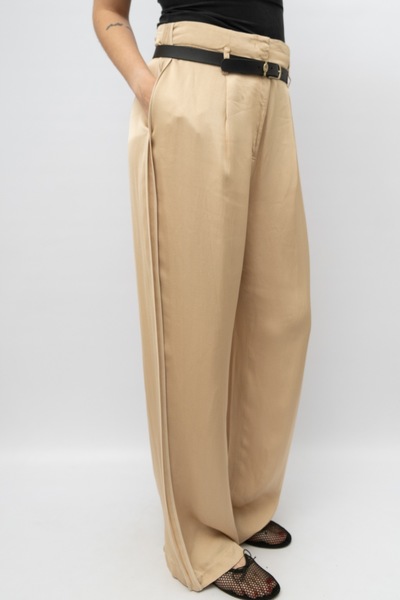 ESCADA Sport Satin High Rise Loose Trousers