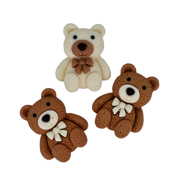 Charm combo: Cute bears (3 Pieces)