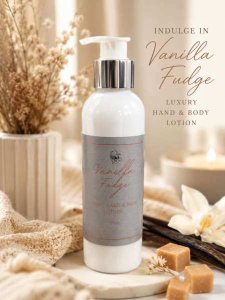 Vanilla Fudge Luxury Hand and Body Lotion