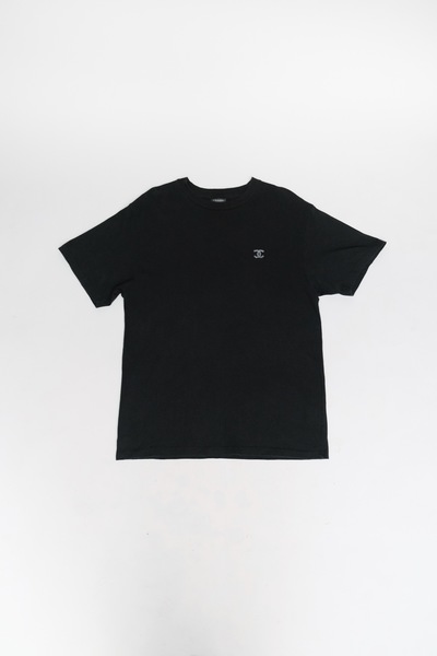 Chanel Uniform Logo Tee Black
