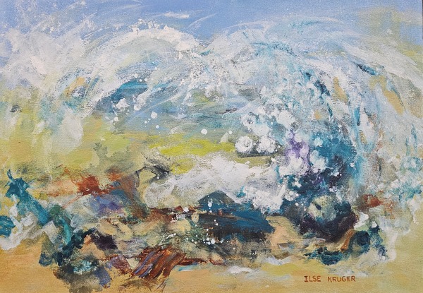 275.  Up and under  ( 70 x 50cm)