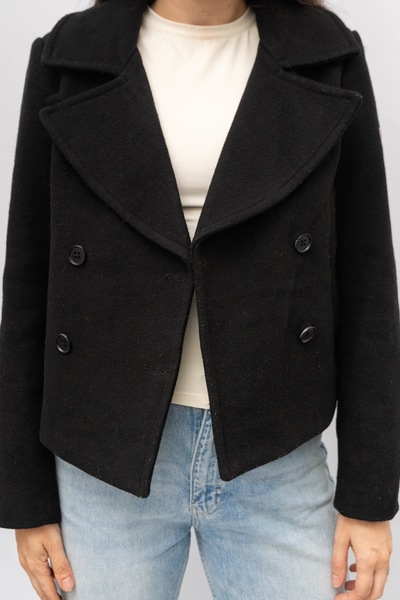SUPERDRY Wool Blend Boxy Short Jacket