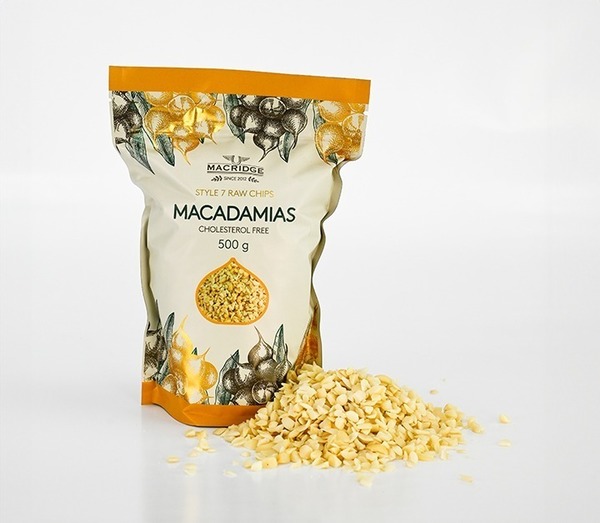 500g Raw Macadamia Chips