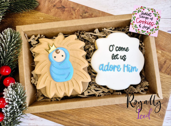 Nativity Cookie Gift Set