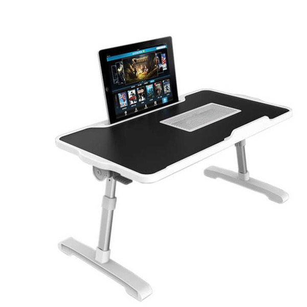 Portable Adjustable Computer Folding Laptop Desk with Cooling Fan