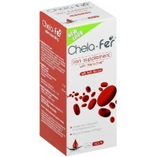 CHELA-FER IRON SUPPLEMENT SYRUP 150ML