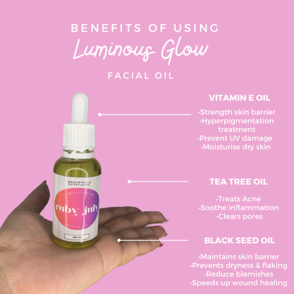 Luminous Glow facial oil