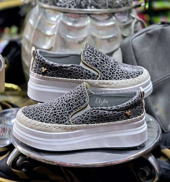 Butterfly Feet - Senhora 13 - Grey (Size 4, 5, 6, 7, 8, 9 )