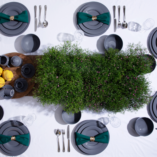 OMADA – Maxim 12pce Dinner Set in Gift Box Dark Grey