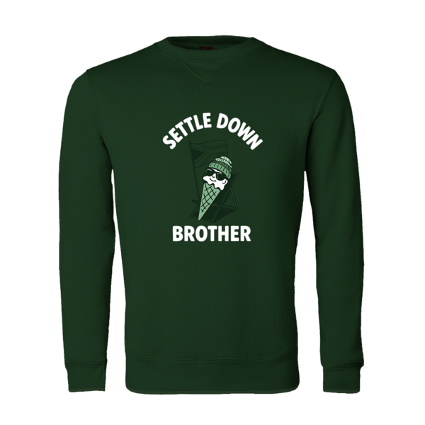Settle Down - Sweater - Bottle Green