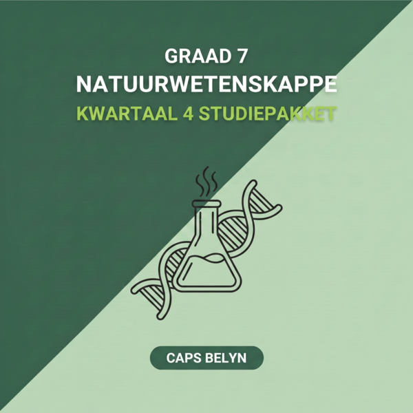 Graad 7 Natuurwetenskappe Kwartaal 4 (CAPS Belyn)