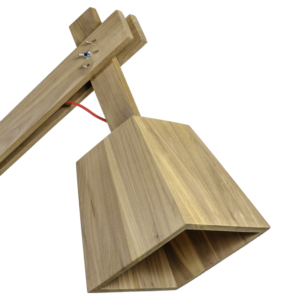 Timber and Concrete Floor Lamp Our floor lamp is made from American