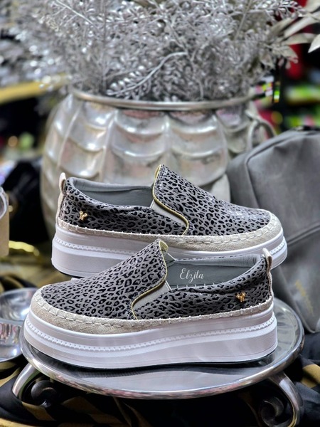 Butterfly Feet - Senhora 13 - Grey (Size 4, 5, 6, 7, 8, 9 )