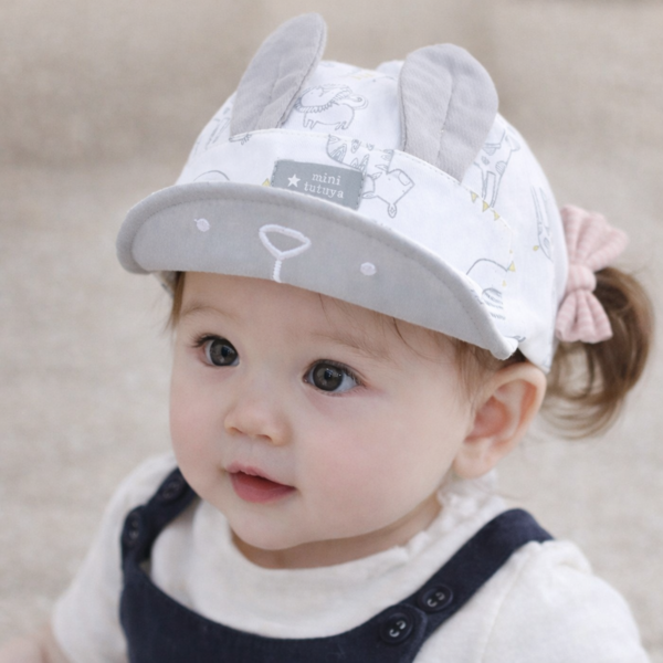 Baby sun hat with ears