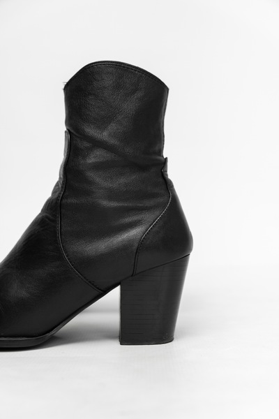 genuine leather ankle boots